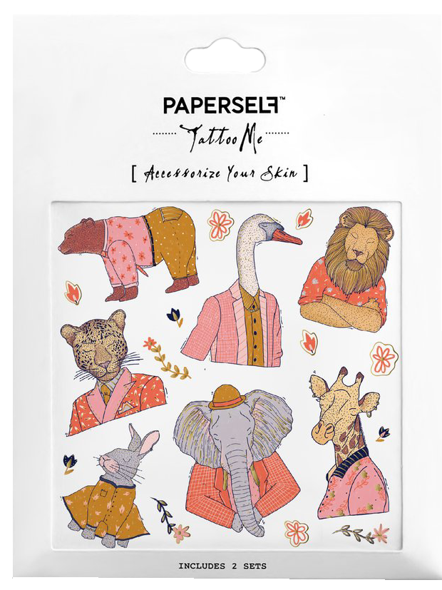 Paperself Tattoo Suited & Booted ohne Hintergrund