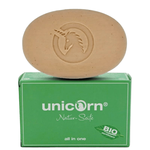 Unicorn Bio Apfelseife ohne Hintergrund