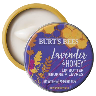 Burt's Bees Lipbutter Lavender & Honey ohne Hintergrund