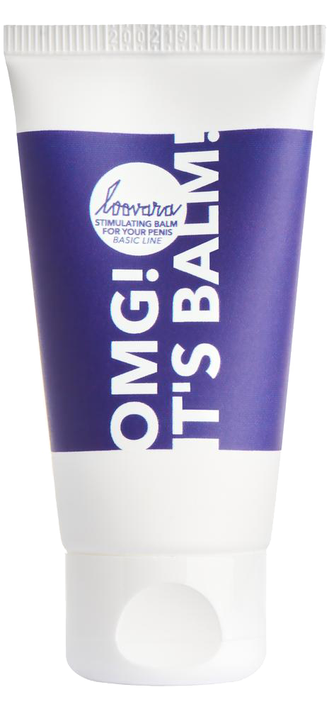 Loovara Orgasmusverstärker für Männer OMG! Balm ohne Hintergrund