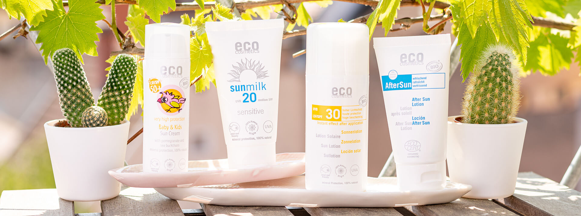 Eco Sonnenschutzprodukte