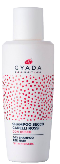 Gyada Cosmetics Trockenshampoo Rotes Haar ohne Hintergrund