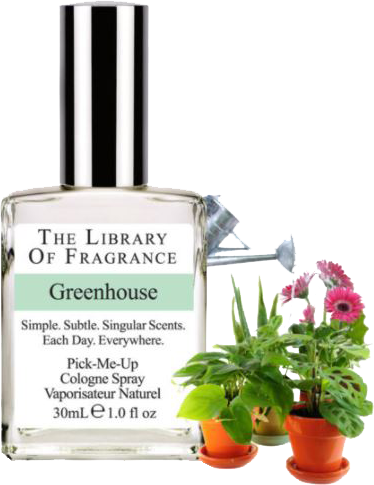 Library of Fragrance Greenhouse ohne Hintergrund