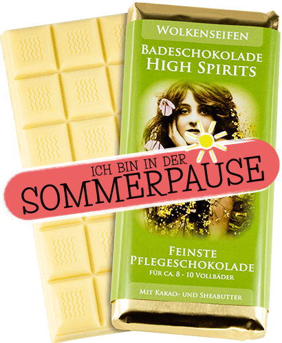 Badeschokolade High Spirits ohne Hintergrund