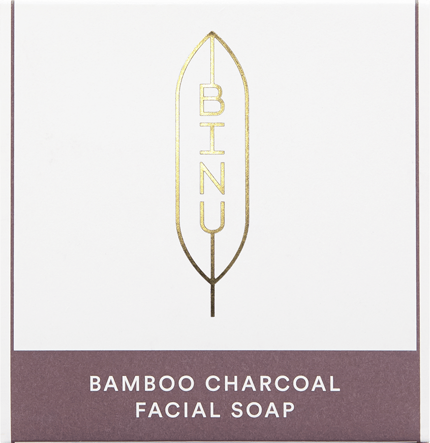 Binu Bamboo Charcoal Facial Soap