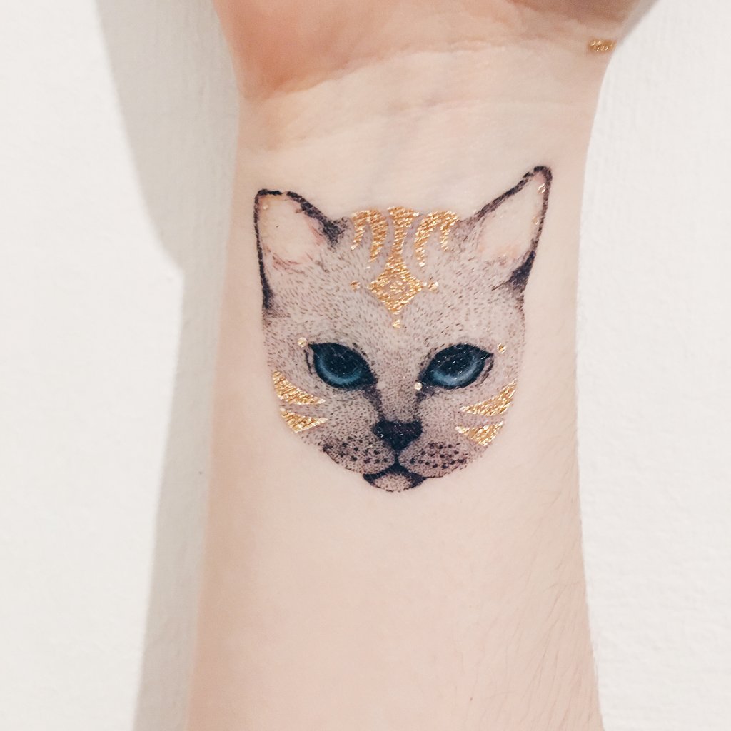 Paperself Tattoo Meow