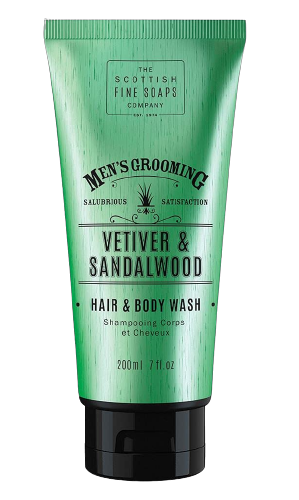 Vetiver & Sandalwood Hair and Shower Gel