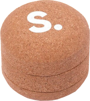 Superbon Aufbewahrungsdose aus Kork rund