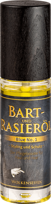 Bart- und Rasieröl Blue No. 1