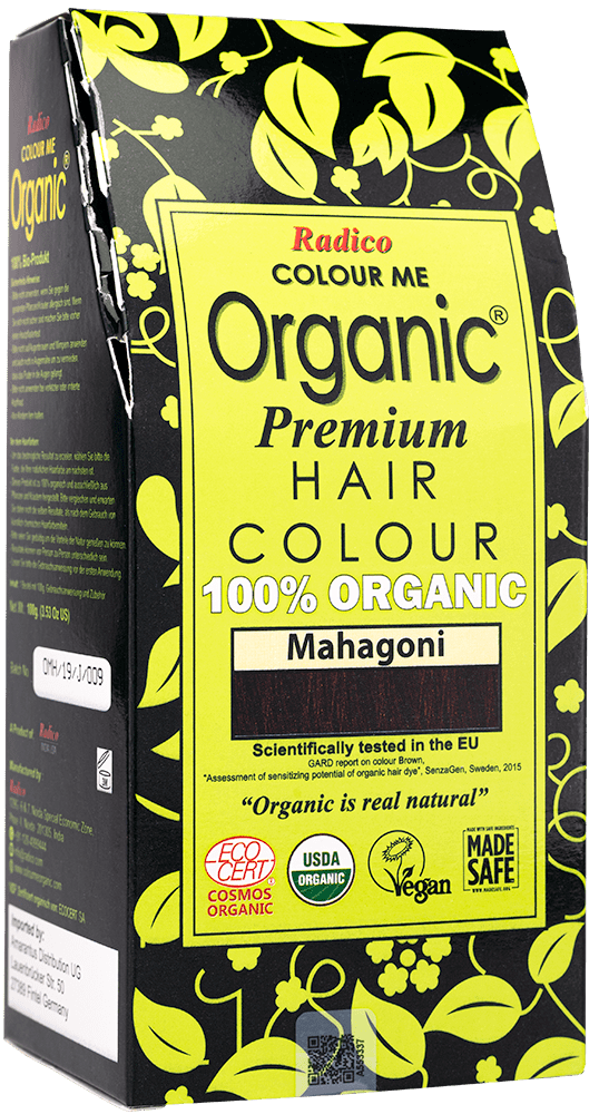 Radico Pflanzliche Haarfarbe Mahagony ohne Hintergrund