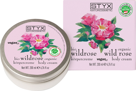 Styx Körpercreme Wildrose ohne Hintergrund