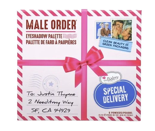 thebalm male order lidschattenpalette special delivery