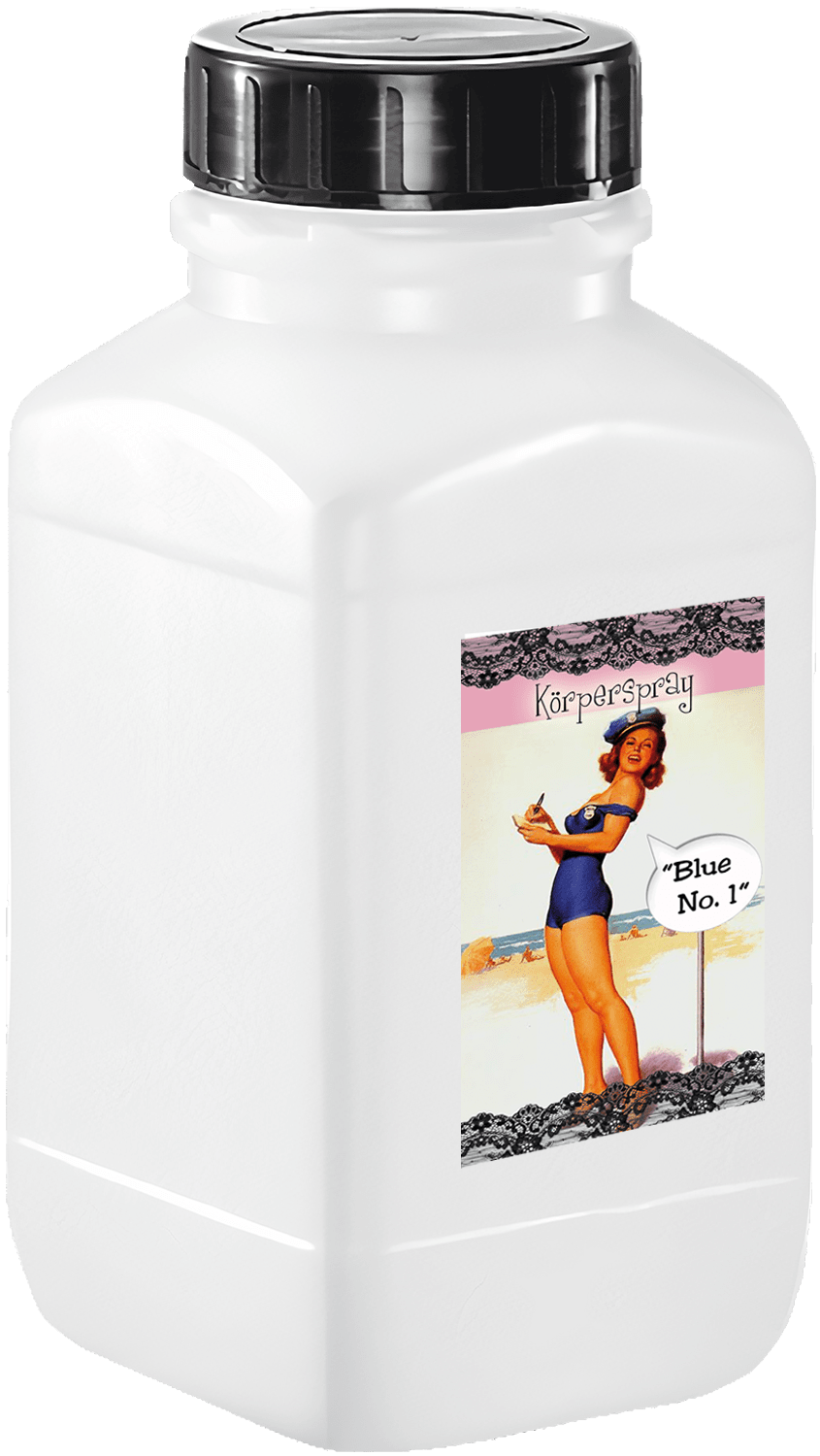 Körperspray Nachfüllpack Blue No. 1 ohne Hintergrund