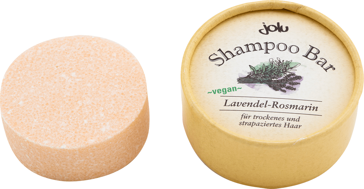 Jolu Shampoobar Lavendel-Rosmarin ohne Hintergrund