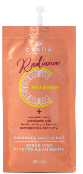 Gyada Cosmetics Vitamin C Booster Gesichtspeeling ohne Hintergrund