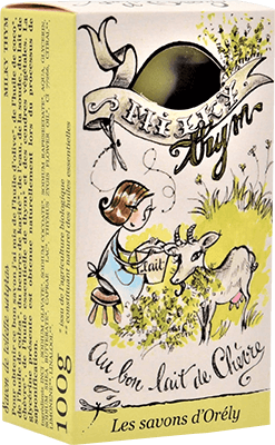 Les Savons d'Orély Bio-Thymian-Ziegenmilch-Seife