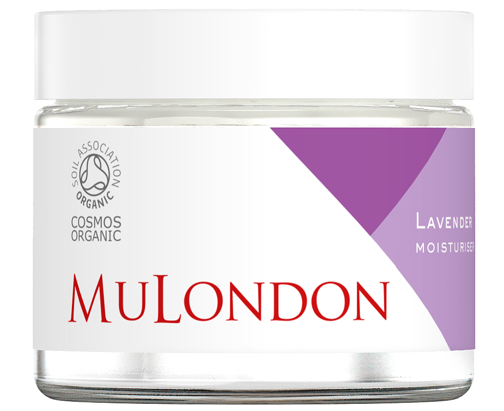 MuLondon Organic Lavender Face Moisturiser ohne Hintergrund