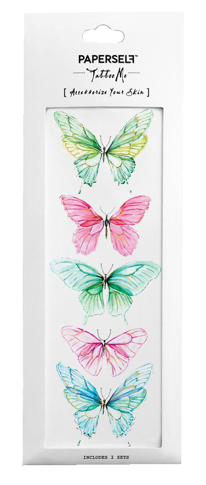 Paperself Tattoo Butterfly W.