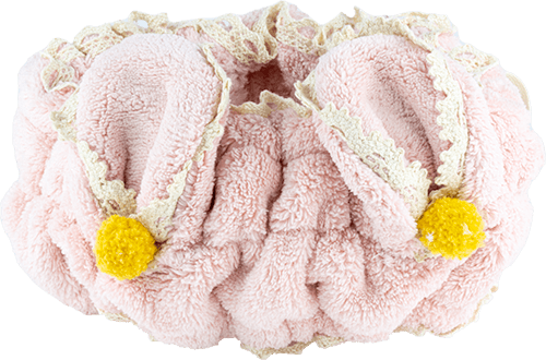 Make-Up-Haarband Hasenohren ohne Hintergrund