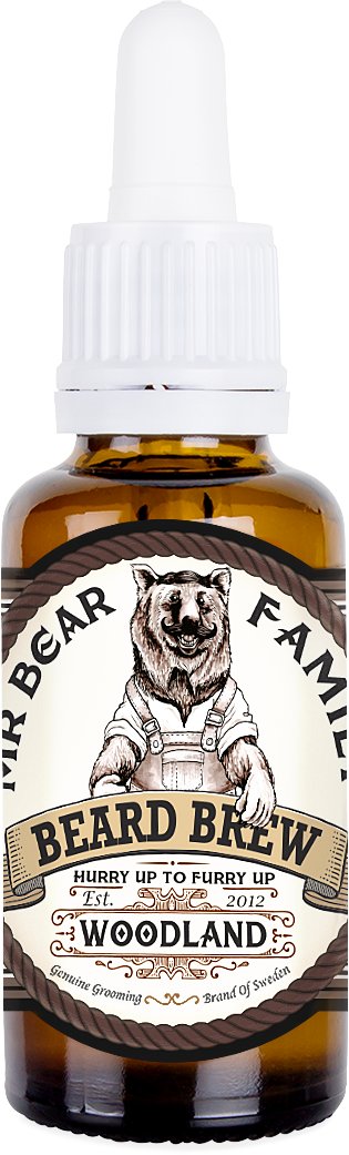 Mr Bear Family Bartöl Woodland ohne Hintergrund