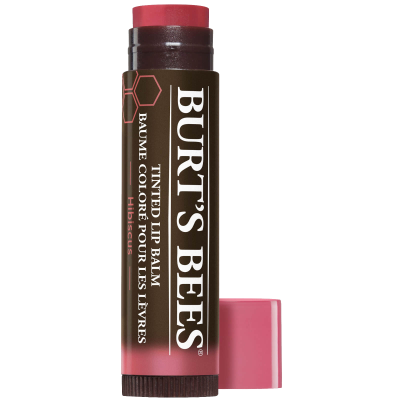 Burt`s Bees Tinted Lip Balm Hibiscus ohne Hintergrund