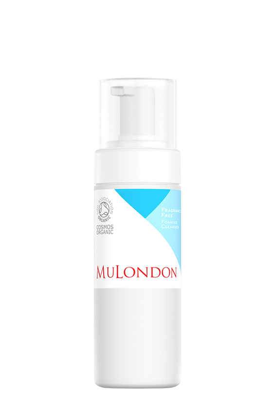 MuLondon Organic Fragrance-Free Foaming Face Wash ohne Hintergrund