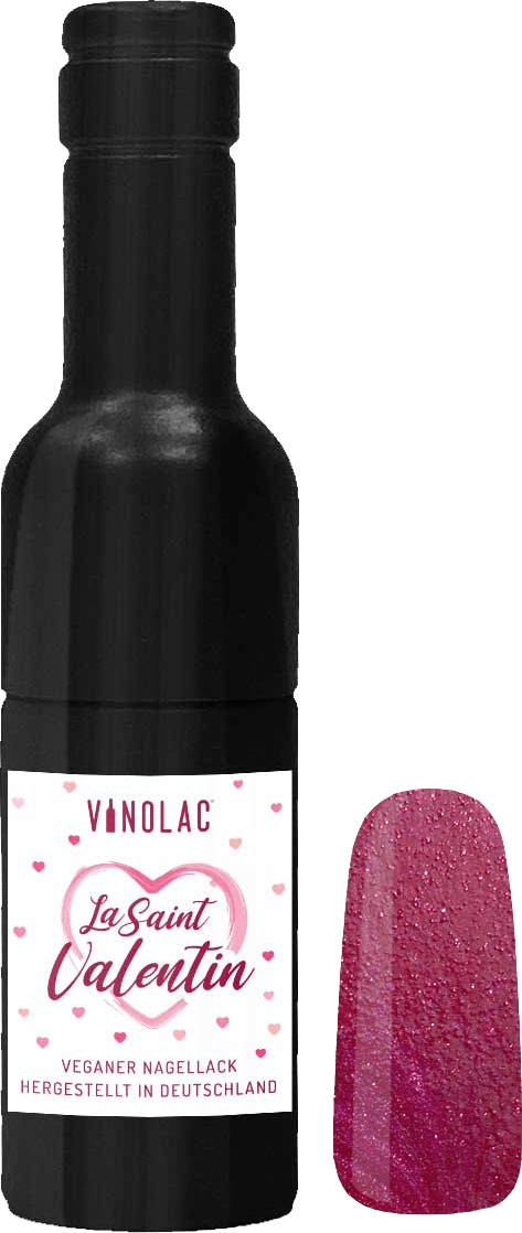 Vinolac Nagellack La Saint Valentin ohne Hintergrund