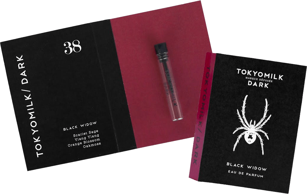 Probe Tokyomilk Dark EdP Black Widow No. 38 ohne Hintergrund
