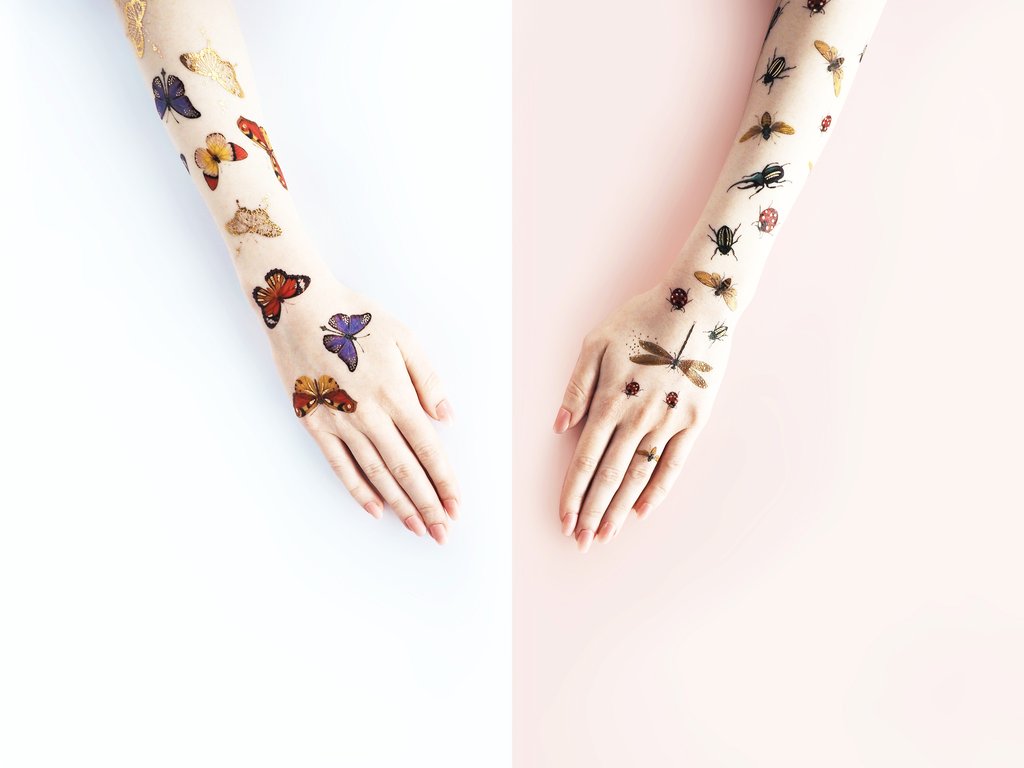 Paperself Tattoo Butterflies