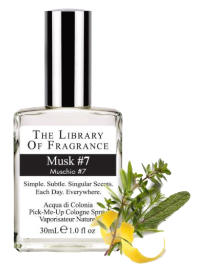 Library of Fragrance Musk #7 ohne Hintergrund
