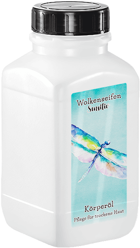 Körperöl Nachfüllpack Sensitiv - 500 ml ohne Hintergrund