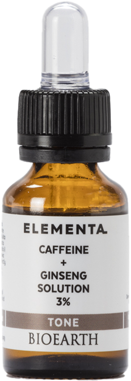 Bioearth ELEMENTA Koffein + Ginseng 3% ohne Hintergrund
