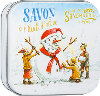Weihnachtsseife Snowman Schokolade