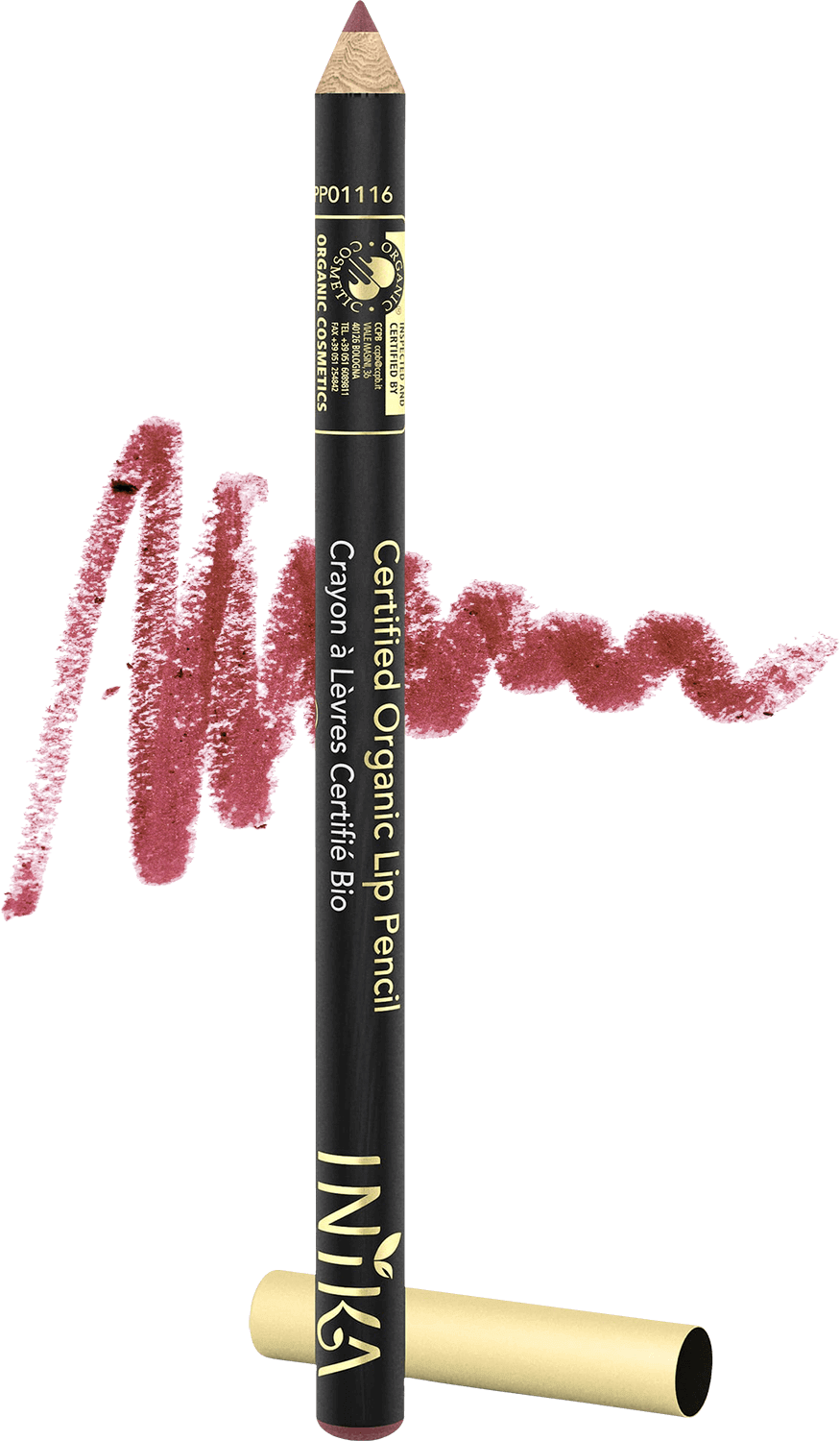 Inika Organic Lip Pencil Sugar Plum ohne Hintergrund