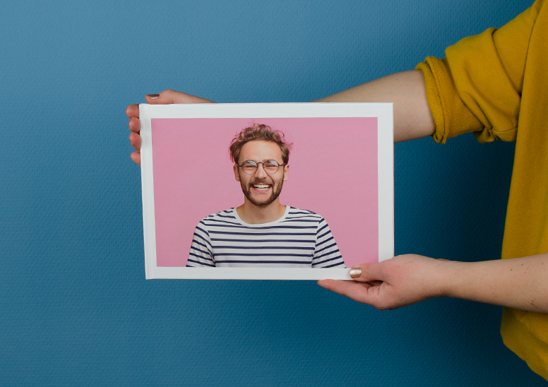 Fotoboek L liggend met zachte fotokaft
