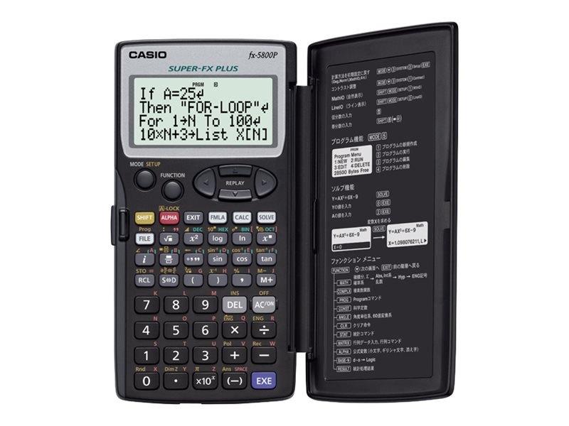 Casio FX-5800P - Wissenschaftlicher Taschenrechner