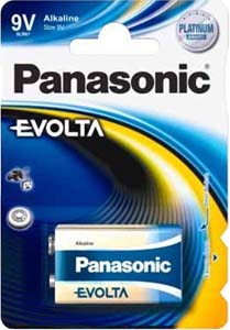 Panasonic Evolta 6LR61EGE - Batterie 9V - Alkalisch