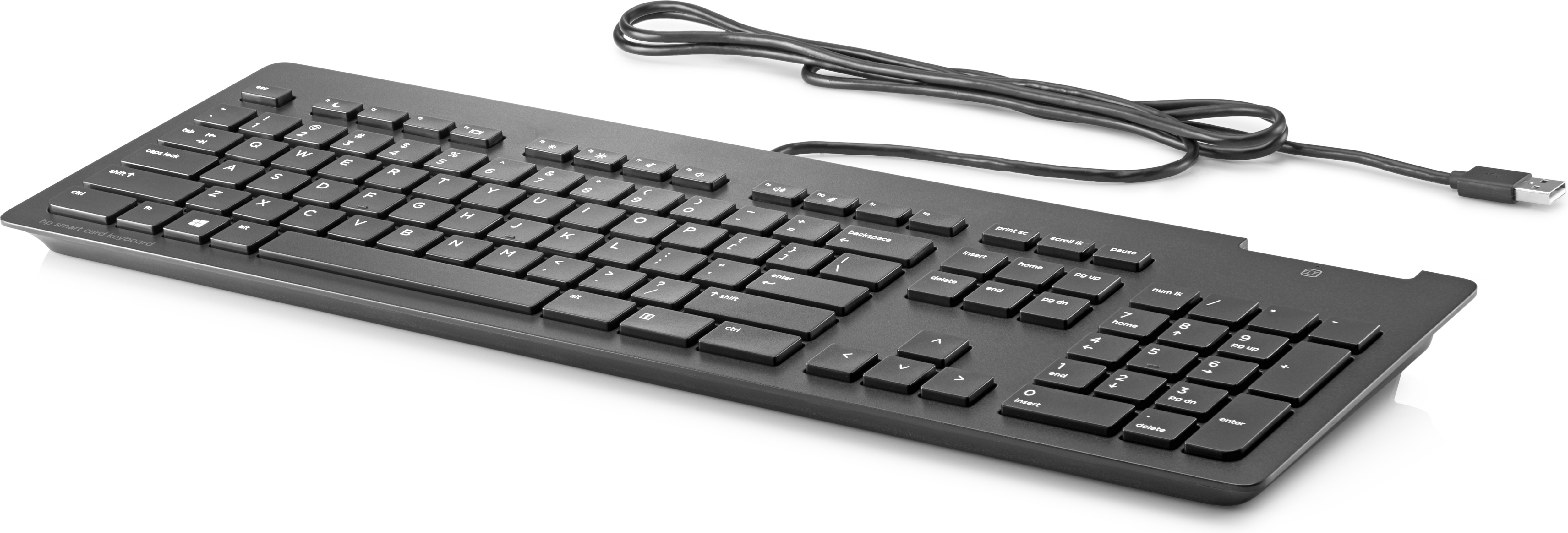 HP Business Slim - Tastatur - USB - Deutsch - Schwarz