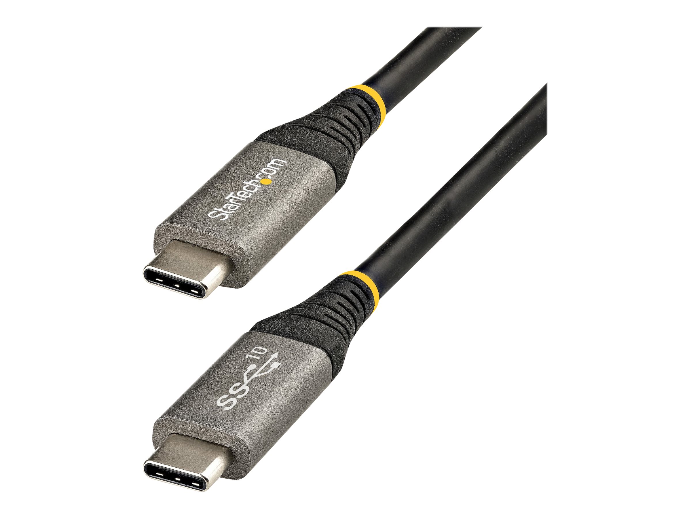 StarTech.com 50cm USB-C Kabel 10Gbit/s - USB-IF zertifiziertes USB-C Kabel - USB 3.1/3.2 Gen 2 Typ-C Kabel - 100W (5A)