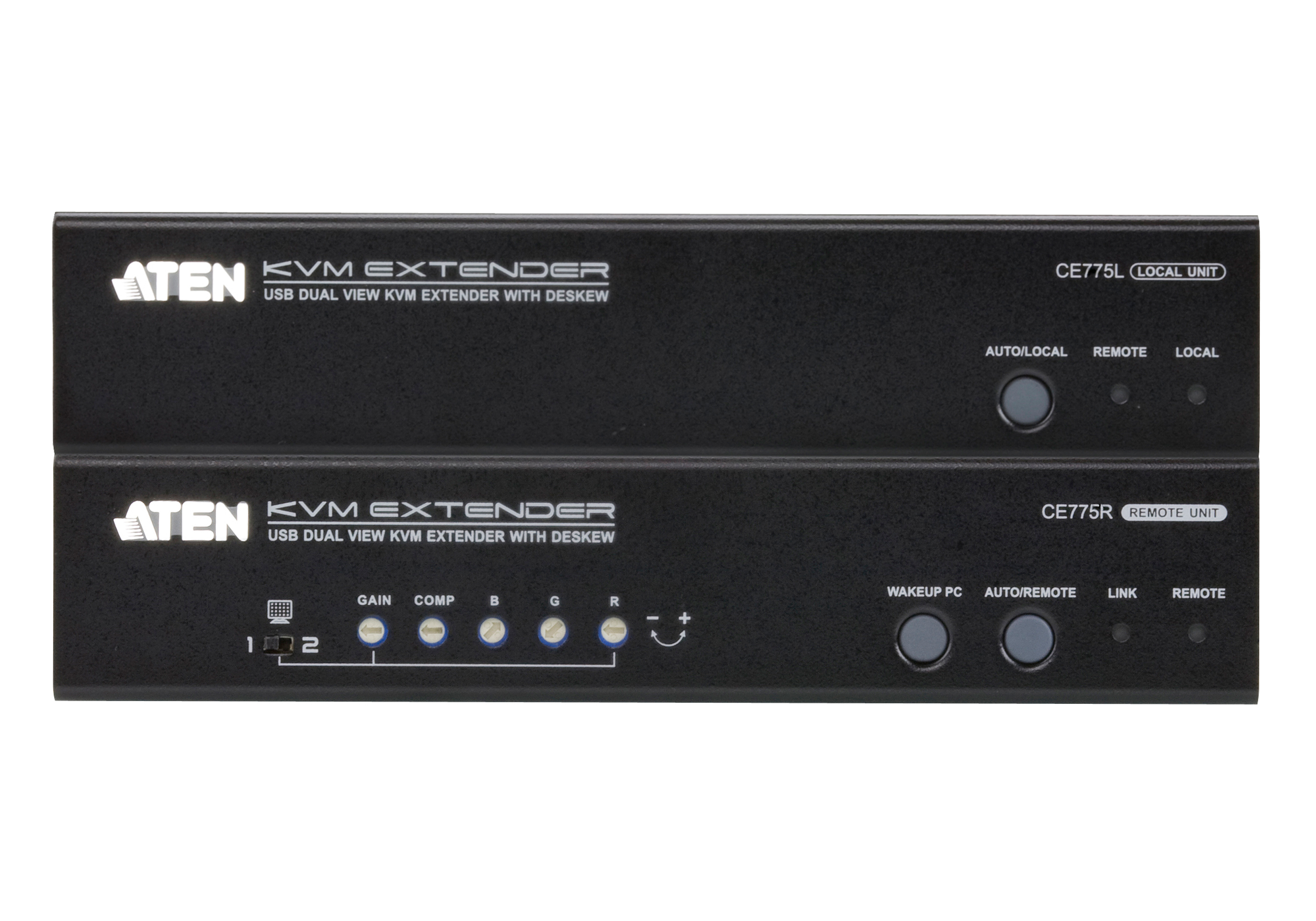 ATEN CE 775 Local and Remote Units - KVM-/Audio-/serieller Extender