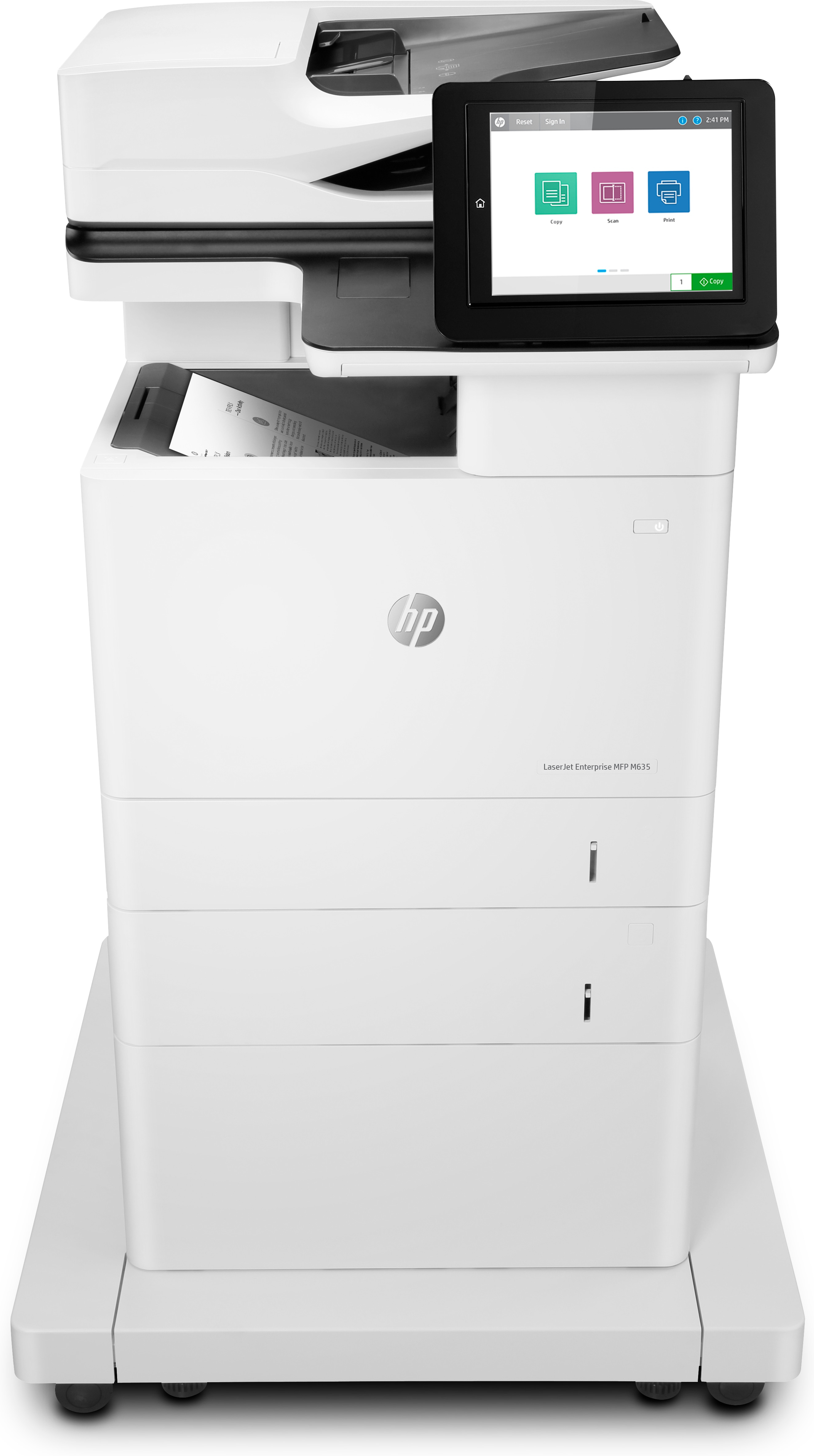 HP LaserJet Enterprise MFP M635fht - Multifunktionsdrucker - s/w - Laser - 216 x 864 mm (Original)