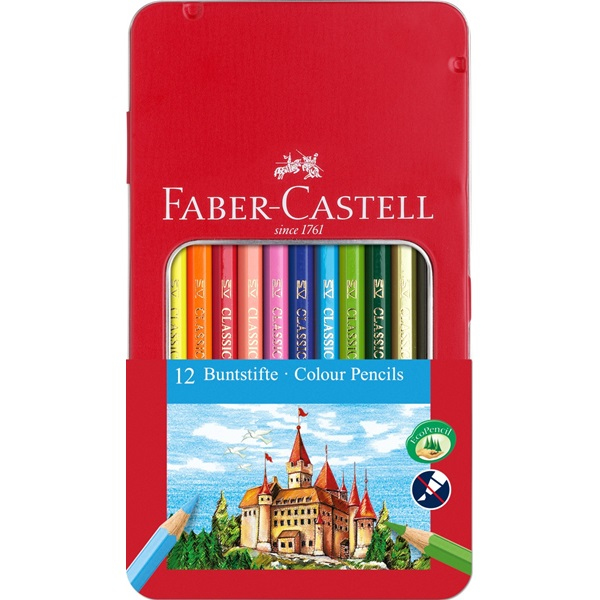 FABER-CASTELL 115801 - Blau - Gold - Orange - Pink - Violett - Rot - Gelb - 1 Stück(e)