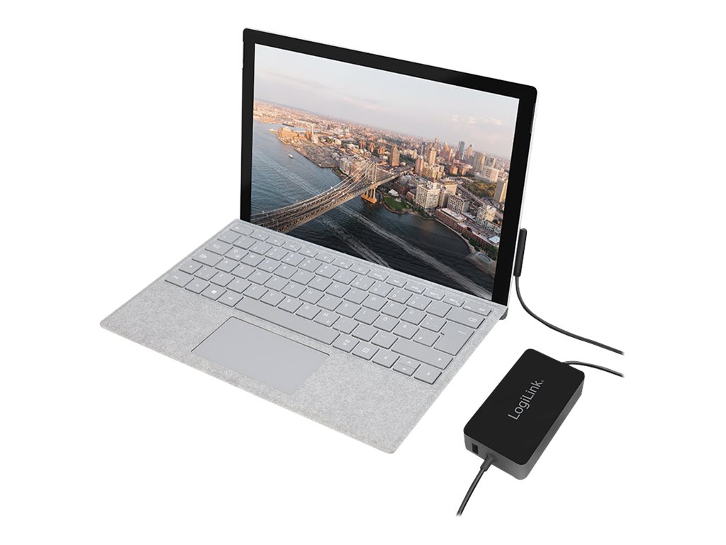 LogiLink Netzteil - Wechselstrom 100-240 V - 38.7 Watt - für Microsoft Surface Book, Laptop, Pro (Mitte 2017)