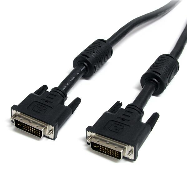 StarTech.com 1,8m DVI-D Dual Link Kabel - St/St - DVI Monitor Verlängerungskabel - DVI 25pin Kabel - 2560x1600 - DVI-Kabel - Dual Link - DVI-I (M)