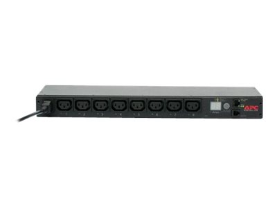 APC Switched Rack PDU AP7920B - Steckdosenleiste - Wechselstrom 200/208/230 V - 2300 VA - Ethernet - Eingabe, Eingang IEC 60320 C14 - Ausgangsanschlüsse: 8 (IEC 60320 C13)