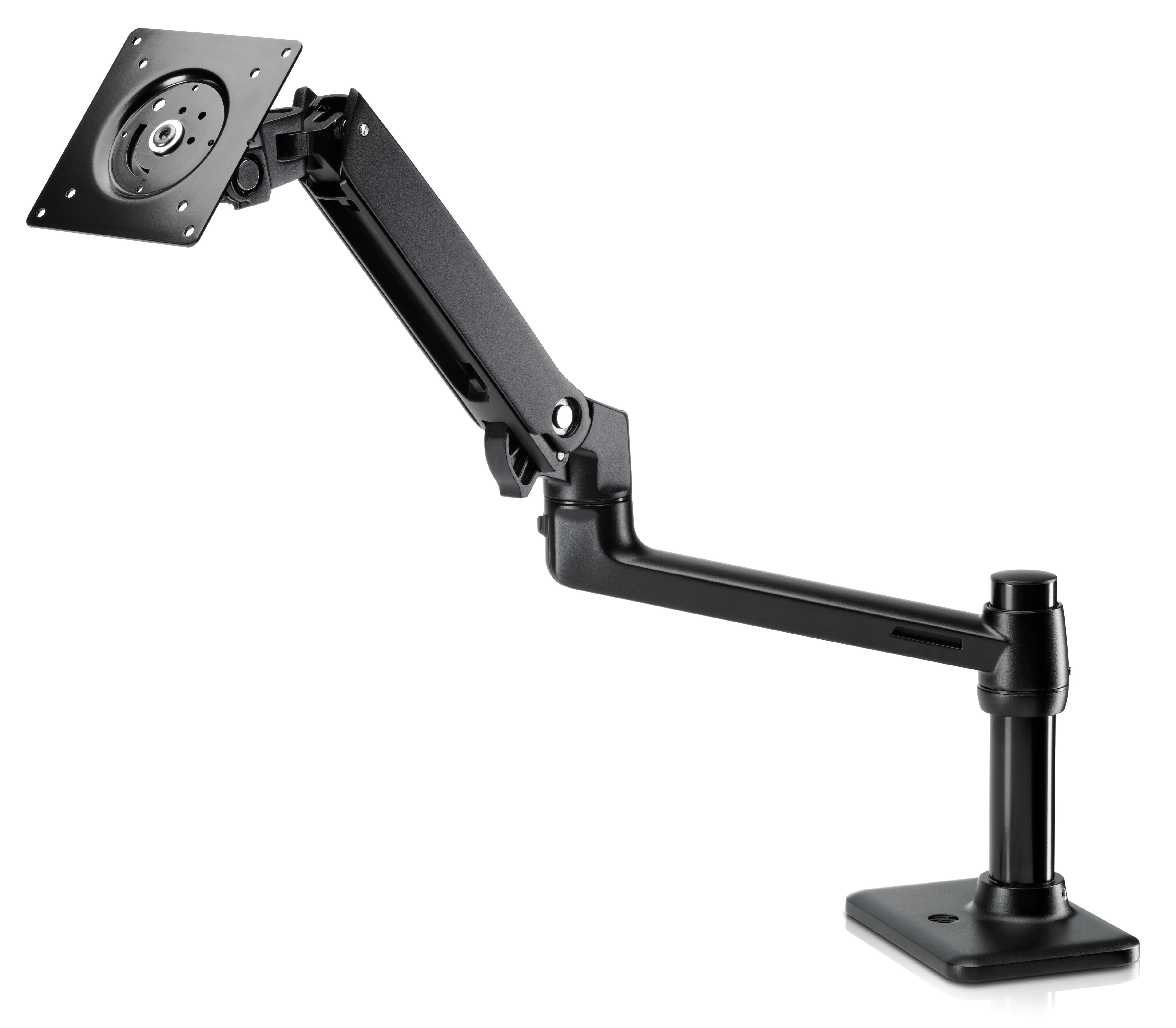 HP Single Monitor Arm - Befestigungskit (Spannbefestigung für Tisch, Tischplattenbohrung, Montagearm für Einzelbildschirm)