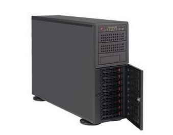 Supermicro SuperServer 7048R-TR - Server - Tower - 4U - zweiweg - keine CPU - RAM 0 GB - SATA - Hot-Swap 8.9 cm (3.5")