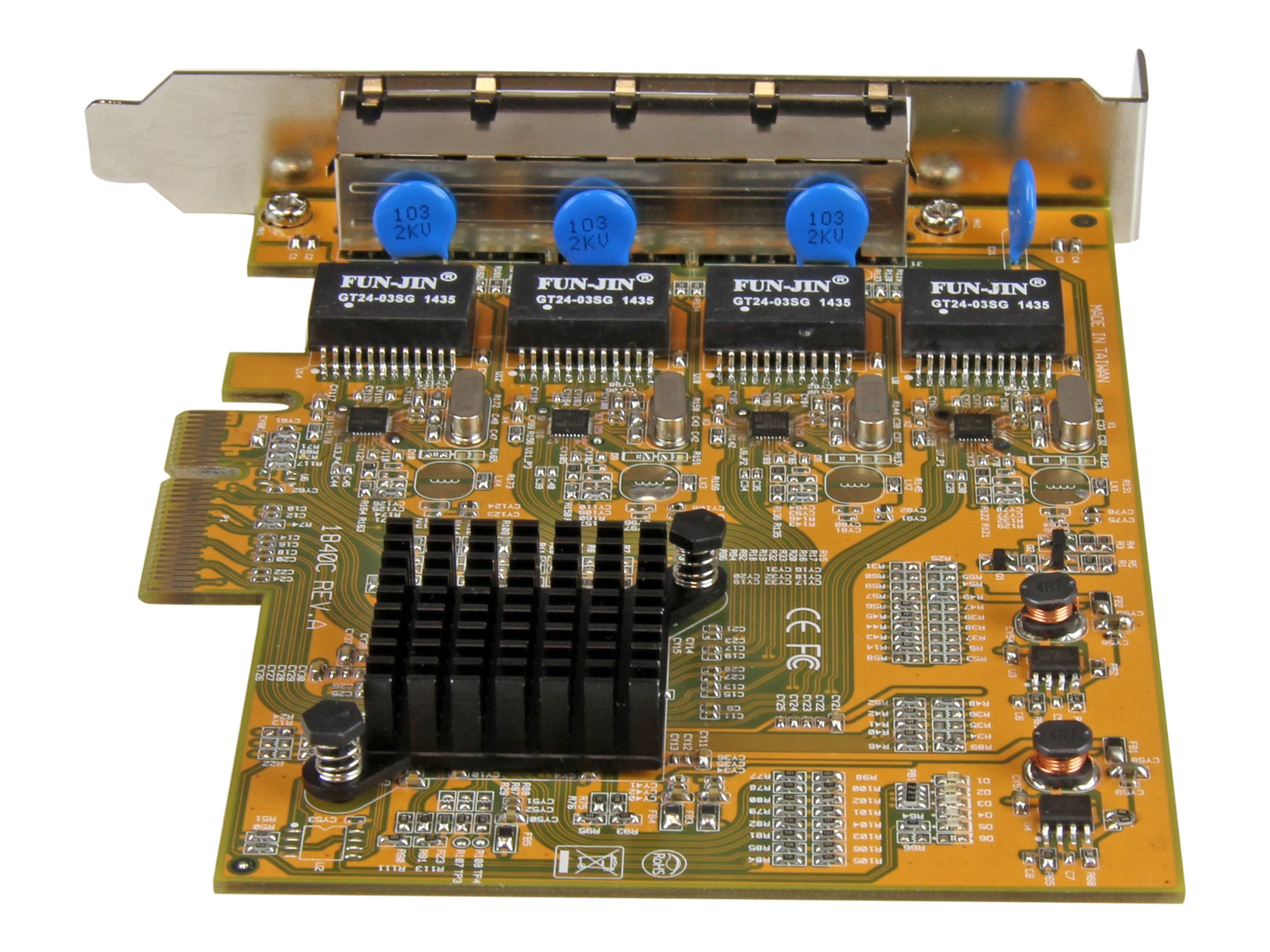 StarTech.com 4 Port PCIe Gigabit Netzwerkkarte