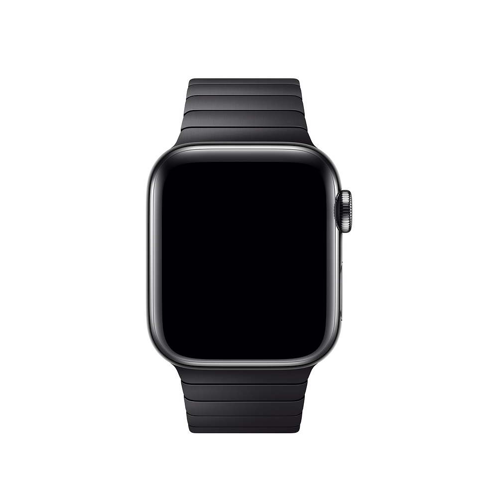 Apple 38mm Link Bracelet - Uhrarmband für Smartwatch - 135 - 195 mm - Space Black - für Watch (38 mm, 40 mm, 41 mm)