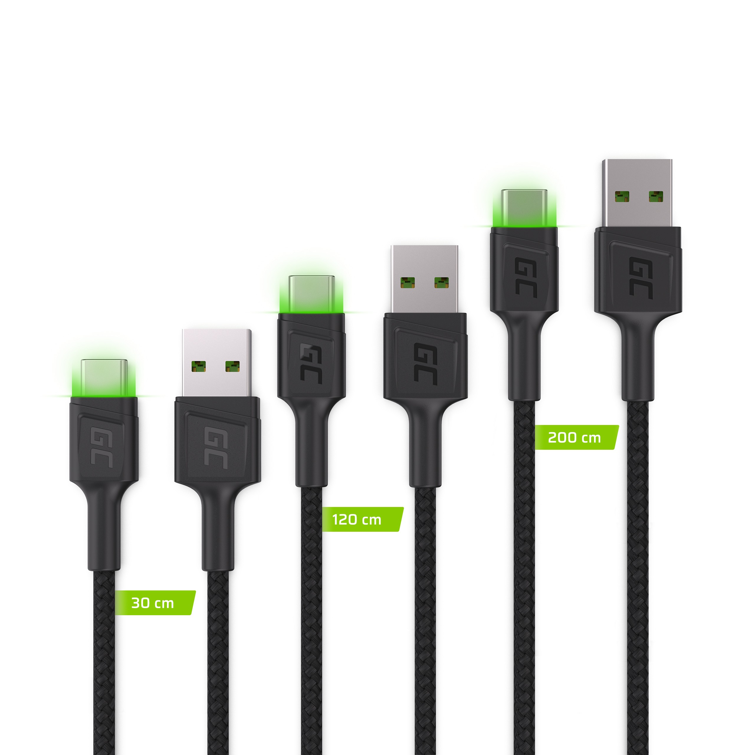 Green Cell GC Ray - USB-Kabel-Kit - Schwarz
